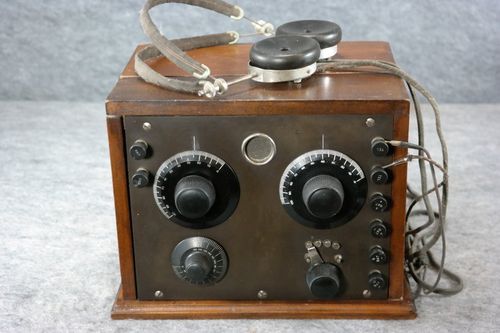 1920s 1 tube regenerative receiver