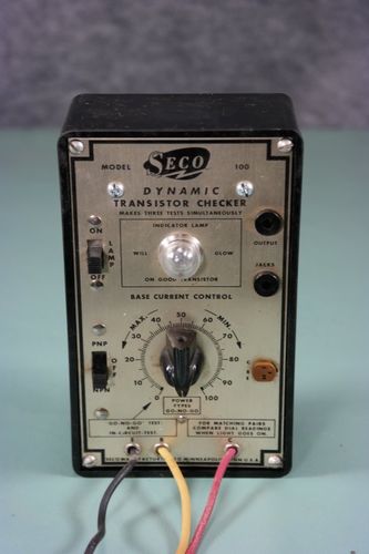 Seco Model 100 Dynamic Transistor Checker