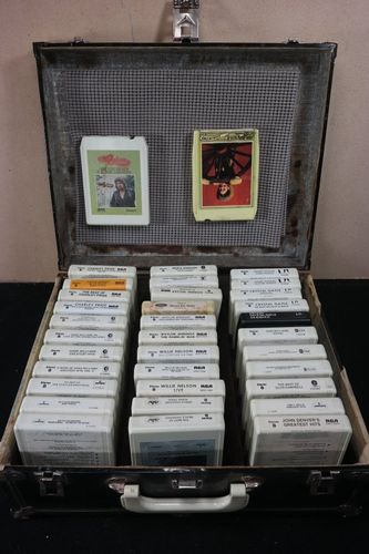 Qty of 35  8 Track Audio Cassettes