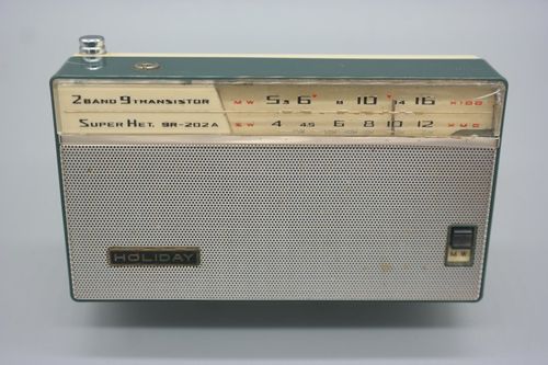 Holiday Model 9R-202 2 Band Transistor Radio